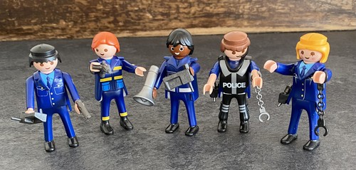Playmobil police figures and - police,