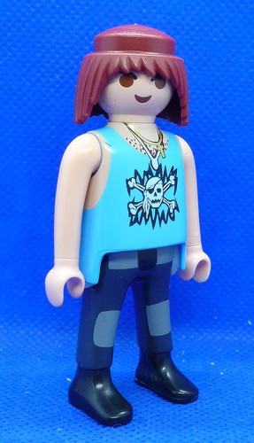 Playmobil man figure bad - man,