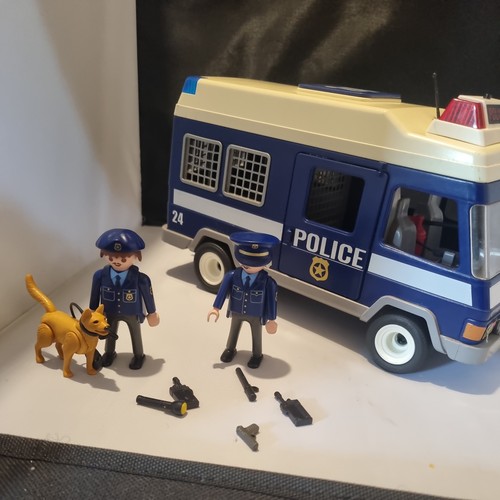 Playmobil riot police van - playmobil,