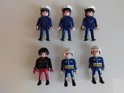 Assorted playmobil police - assorted,