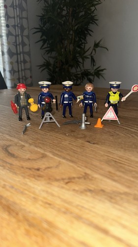 Playmobil police figures with - playmobil,