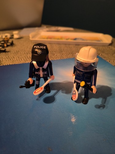 Playmobil policemen with - 2, a