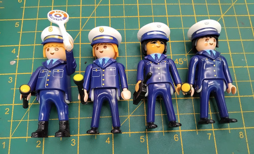 Vintage playmobil police - 4, x