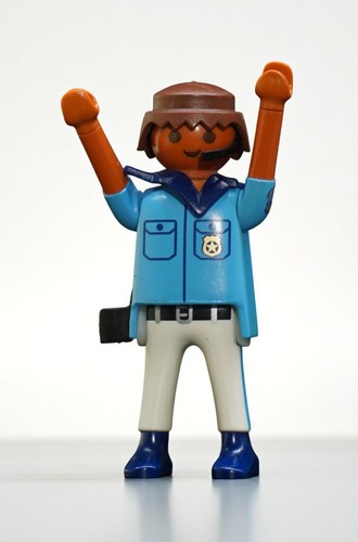 Playmobil police officer
