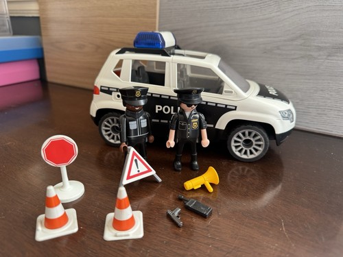Playmobil police car - police,