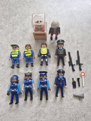 Playmobil police officers - police, &