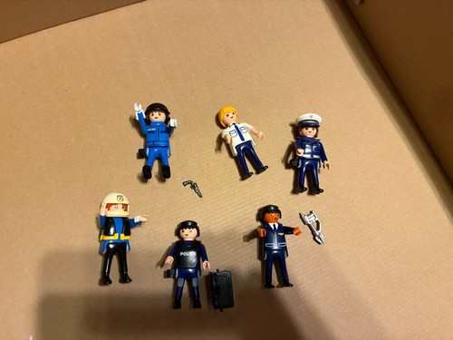Playmobil police figures - figures, from